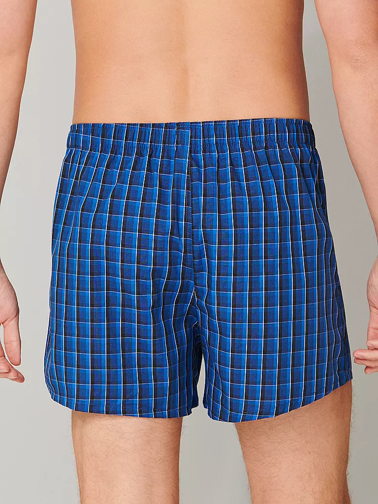 SCHIESSER | Boxershorts  2er Pkg royal  | blau