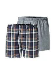 SCHIESSER | Boxershorts 2er Pkg. sortiert 3 | blau