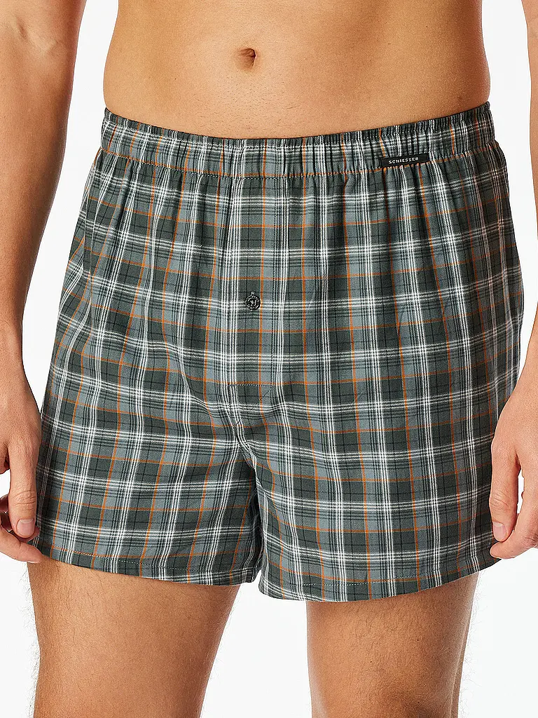 SCHIESSER | Boxershorts 2er Pkg. sortiert 5 | blau