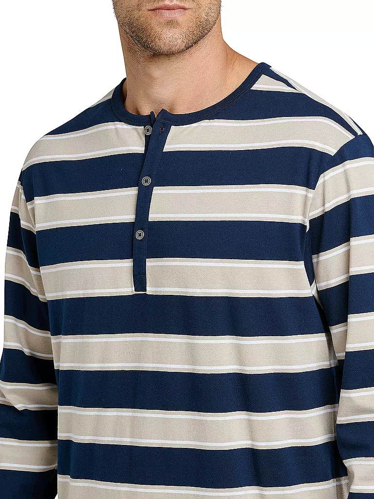 SCHIESSER | Herren Nachthemd  | beige