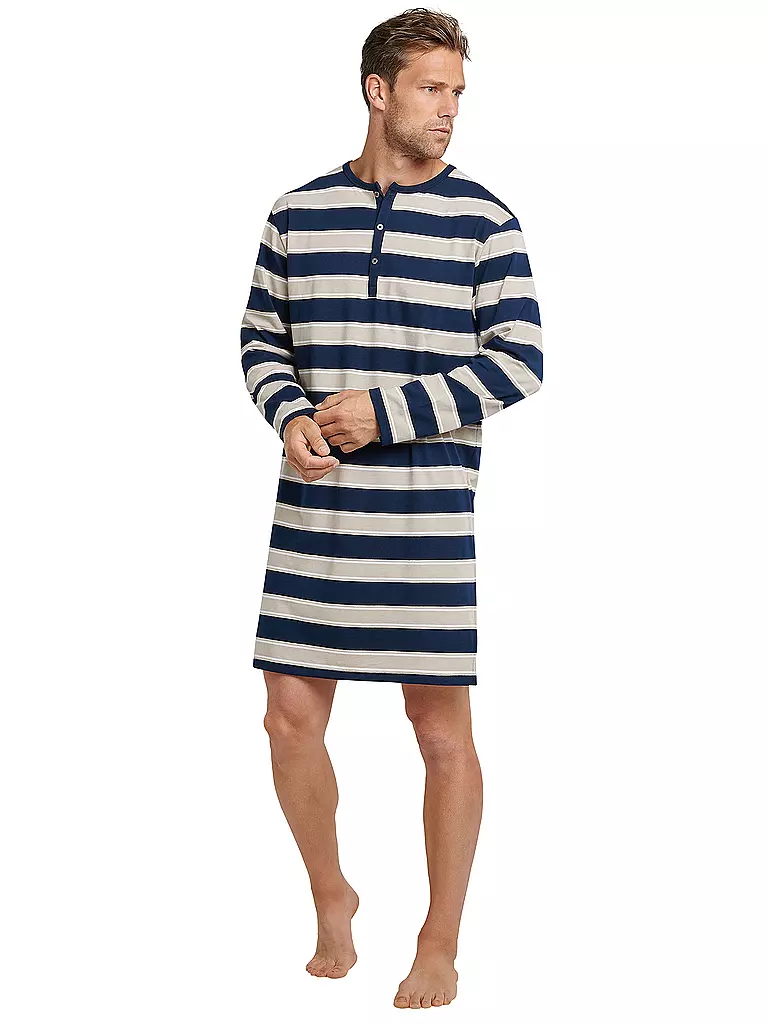 SCHIESSER | Herren Nachthemd  | beige