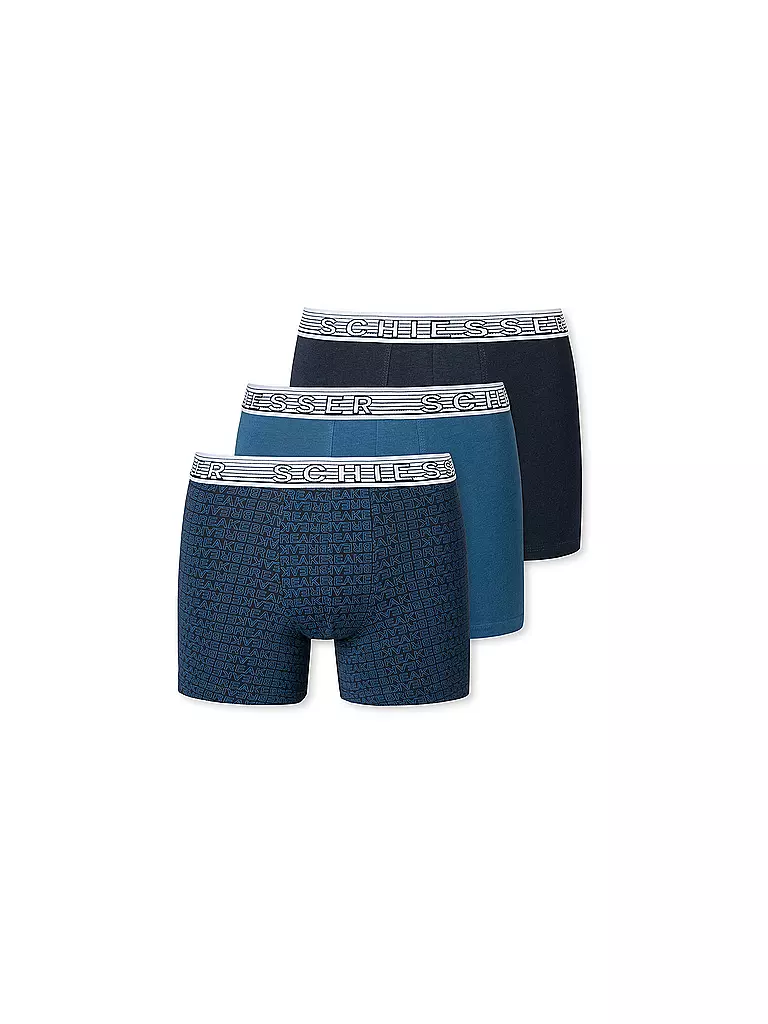 SCHIESSER | Jungen Pant 3er Pkg sortiert 1 | blau