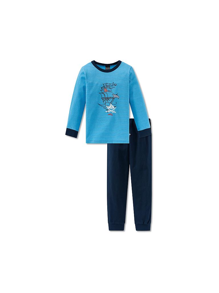 SCHIESSER | Jungen-Pyjama "Capt´n Sharky" | blau