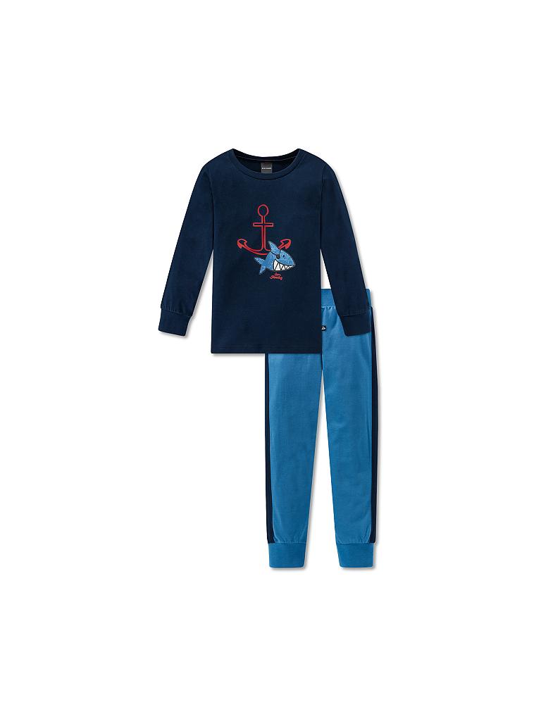 SCHIESSER | Jungen-Pyjama "Capt´n Sharky" | blau