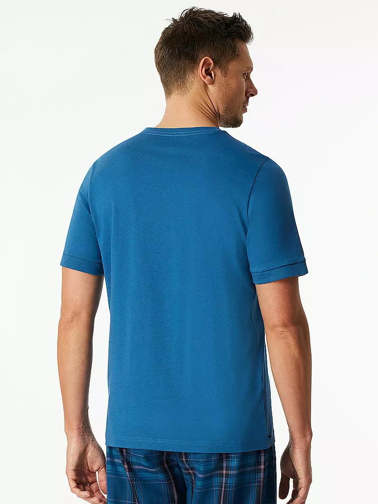 SCHIESSER | Loungewear Shirt  | blau