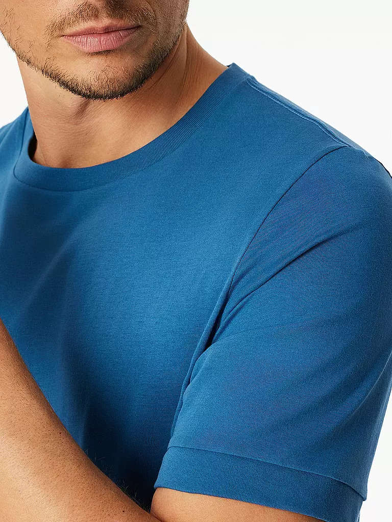 SCHIESSER | Loungewear Shirt | blau
