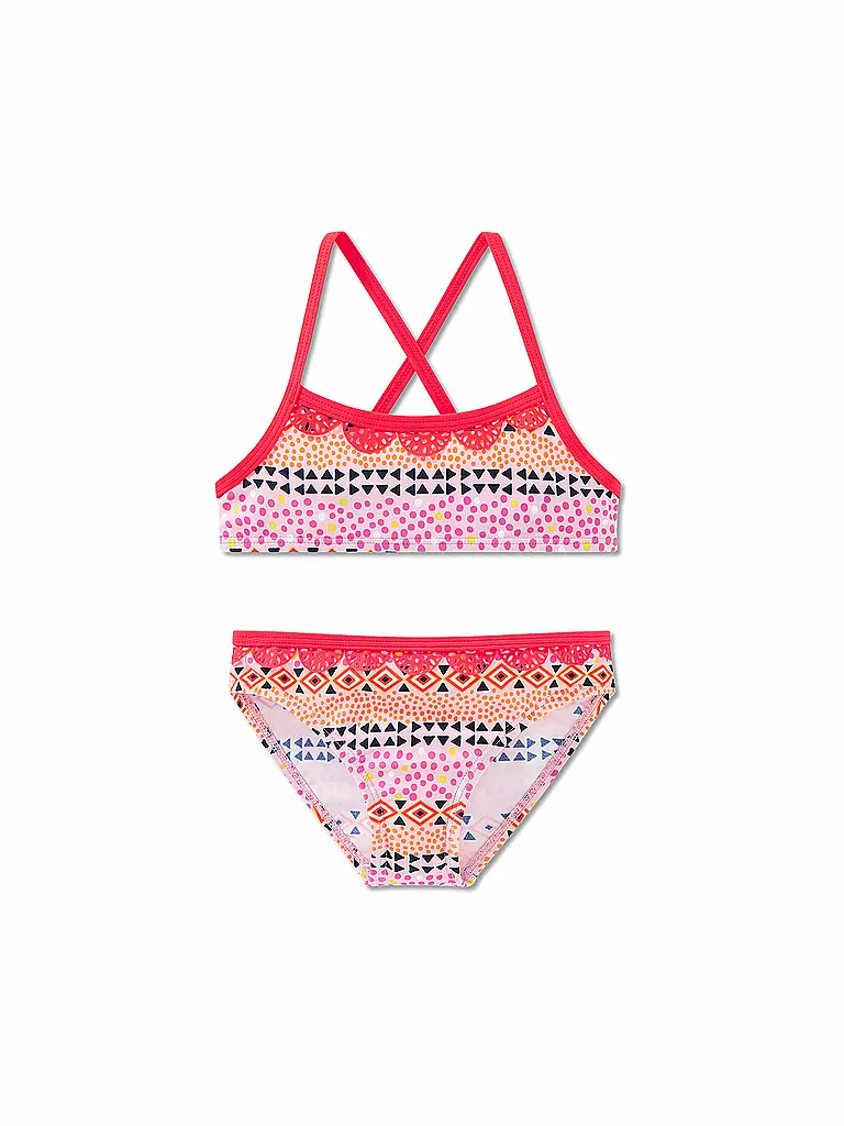 SCHIESSER | Mädchen Bikini "Flamingo" | orange