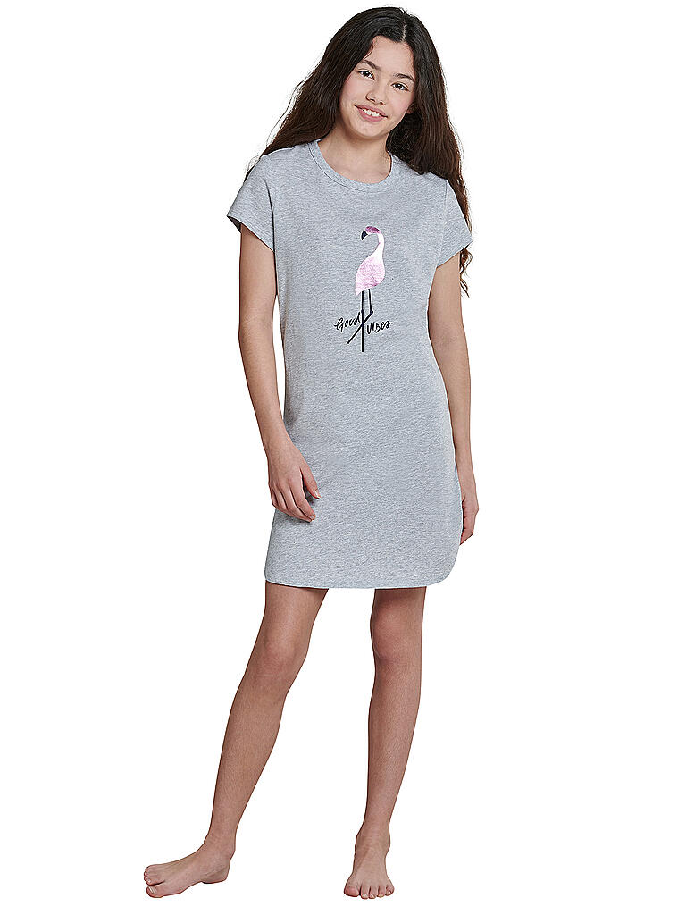SCHIESSER | Mädchen Nachthemd  | grau