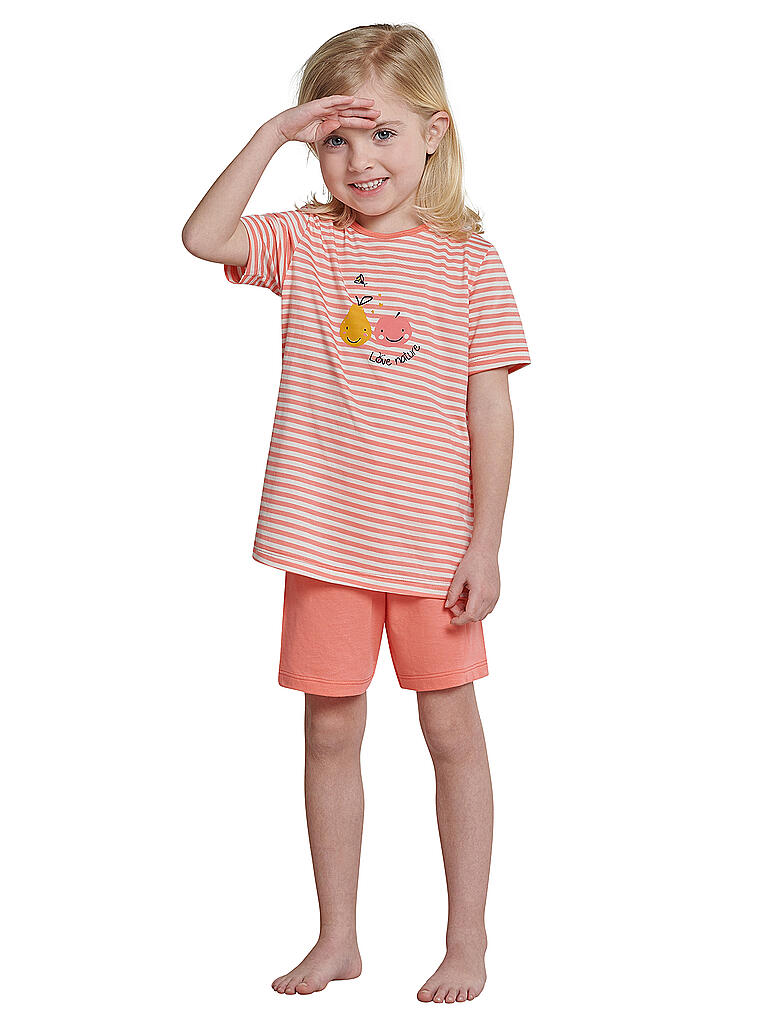 SCHIESSER | Mädchen Pyjama  | rosa