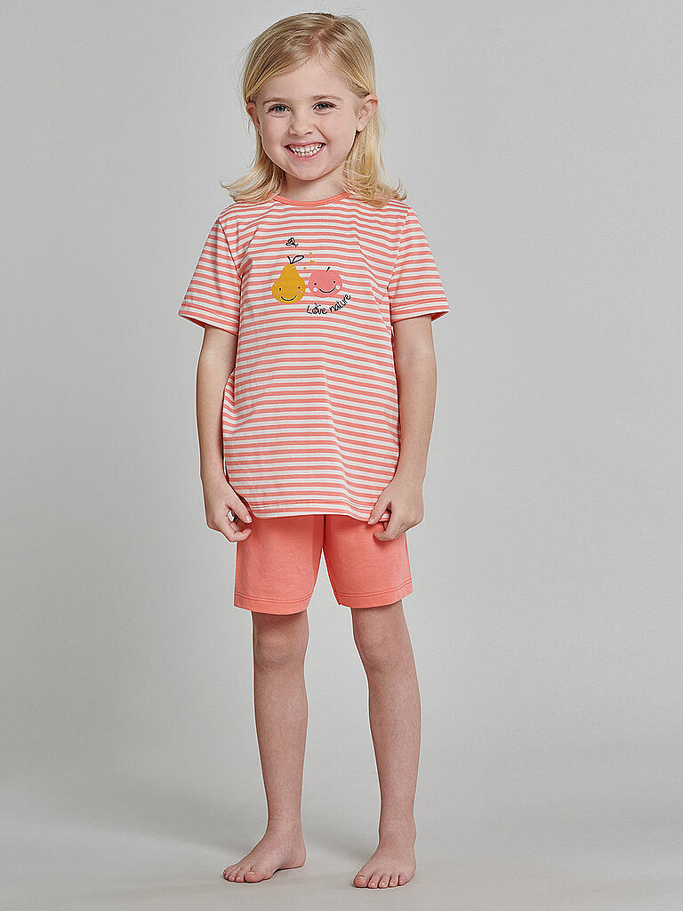 SCHIESSER | Mädchen Pyjama  | rosa