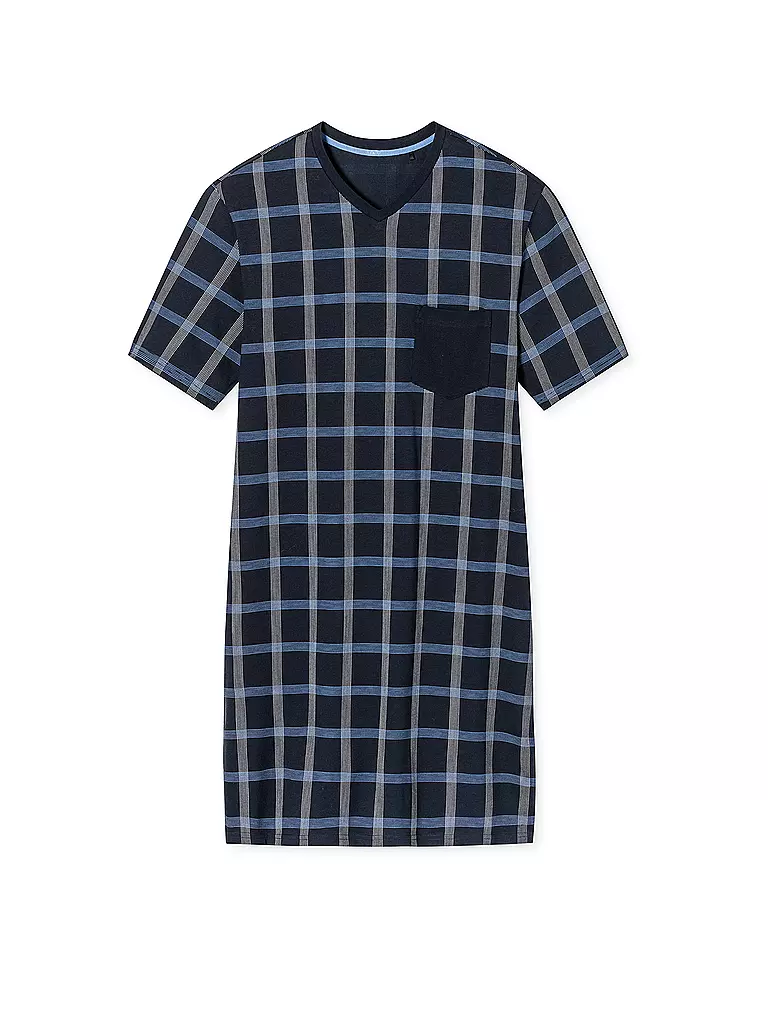 SCHIESSER | Nachthemd - Sleepshirt | blau