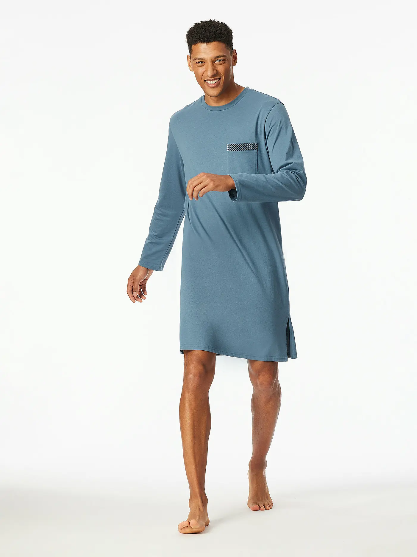 SCHIESSER | Nachthemd - Sleepshirt | grau