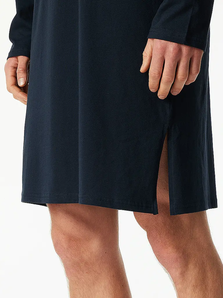 SCHIESSER | Nachthemd - Sleepshirt | Blau