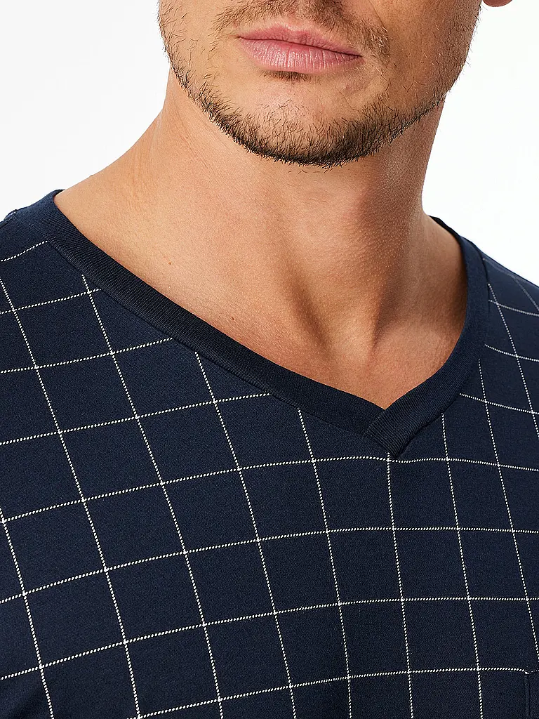 SCHIESSER | Nachthemd  | Blau