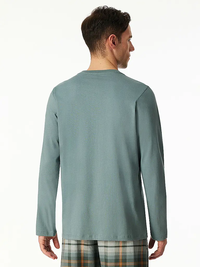 SCHIESSER | Pyjama Langarmshirt | 