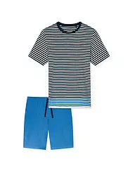 SCHIESSER | Pyjama | blau