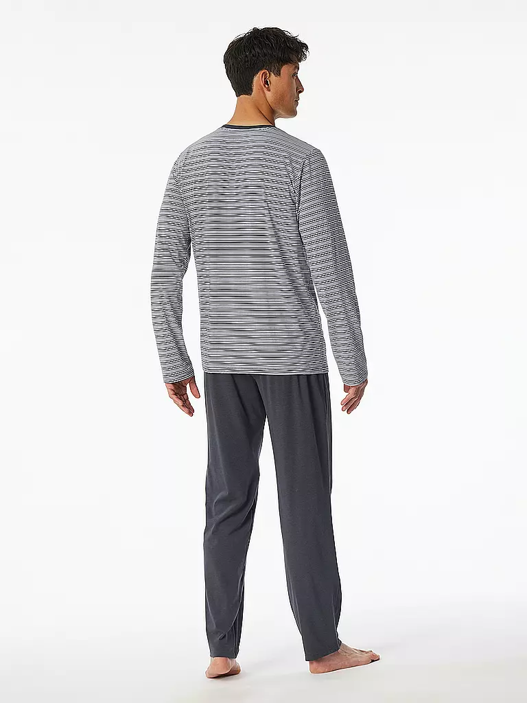 SCHIESSER | Pyjama | grau