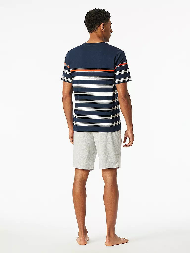 SCHIESSER | Pyjama | blau