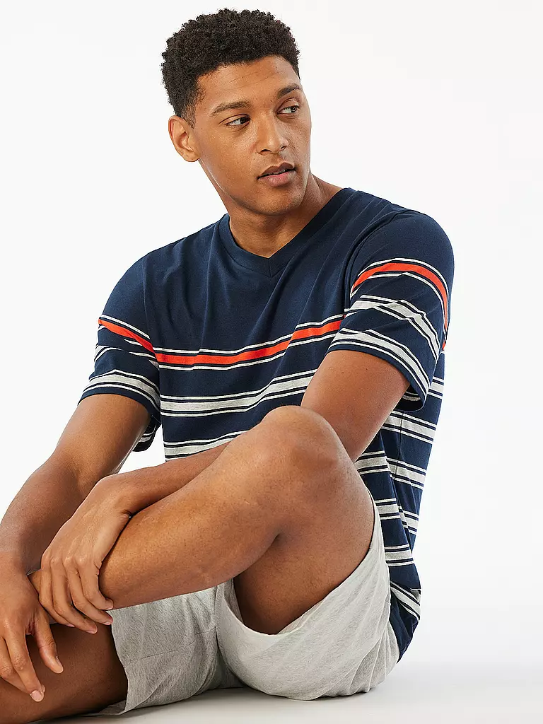 SCHIESSER | Pyjama | blau