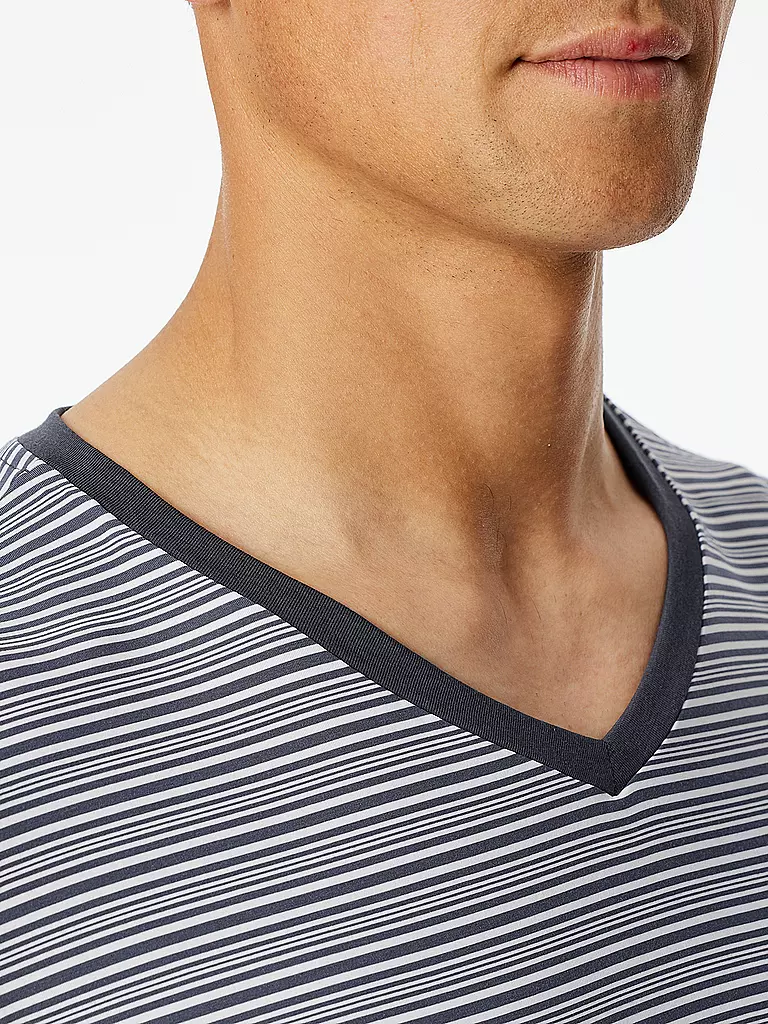 SCHIESSER | Pyjama | grau