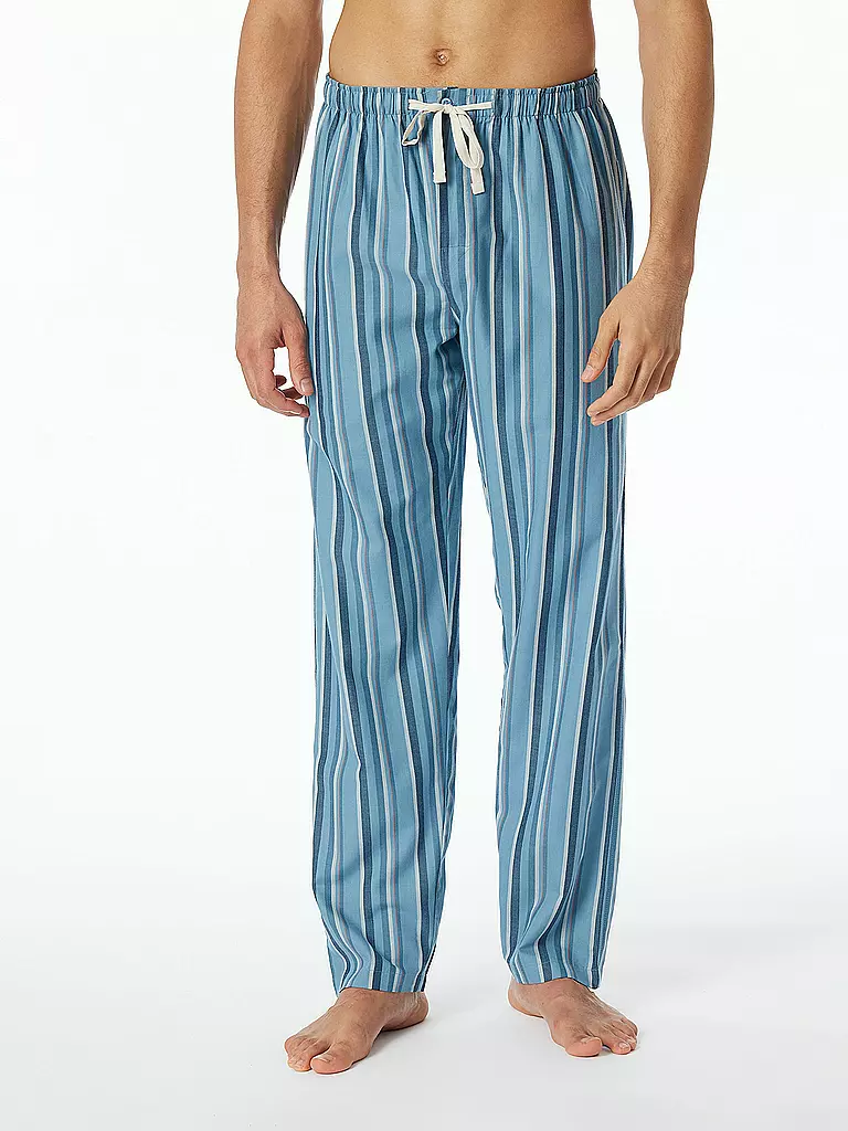 SCHIESSER | Pyjamahose  | Hellblau