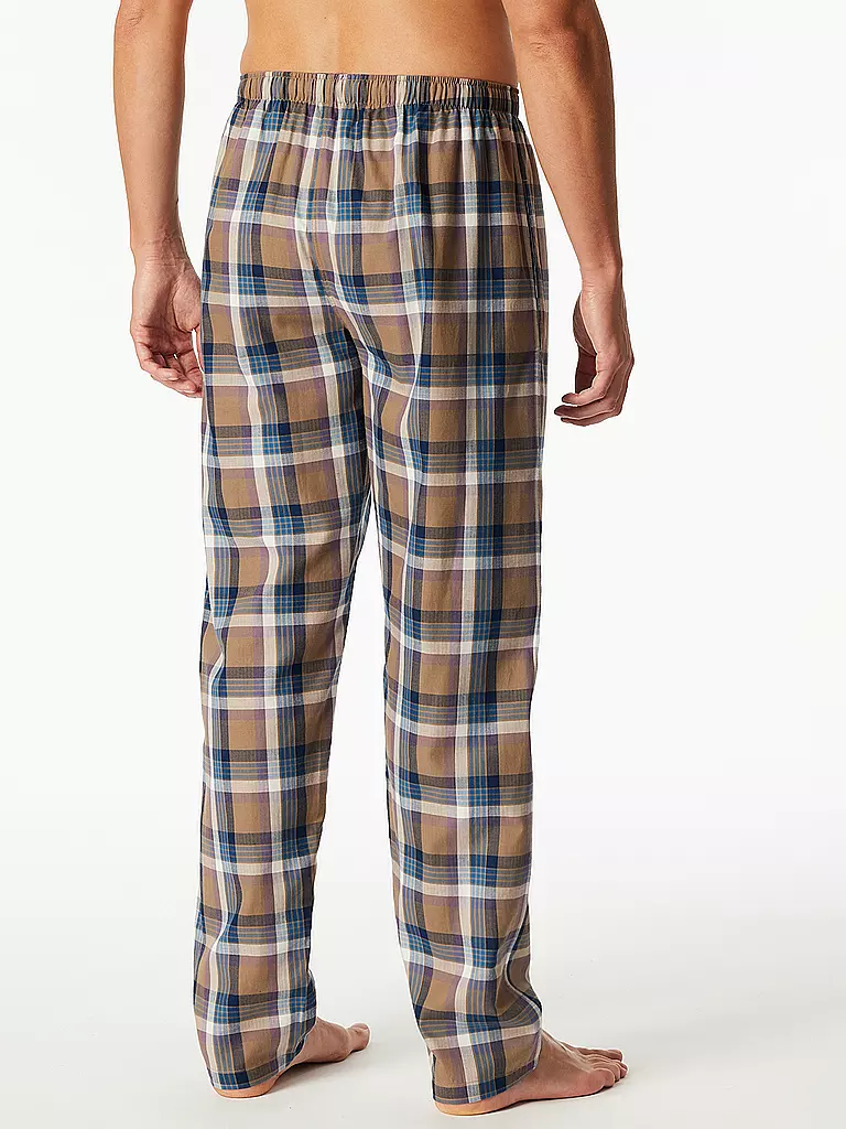 SCHIESSER | Pyjamahose | dunkelrot
