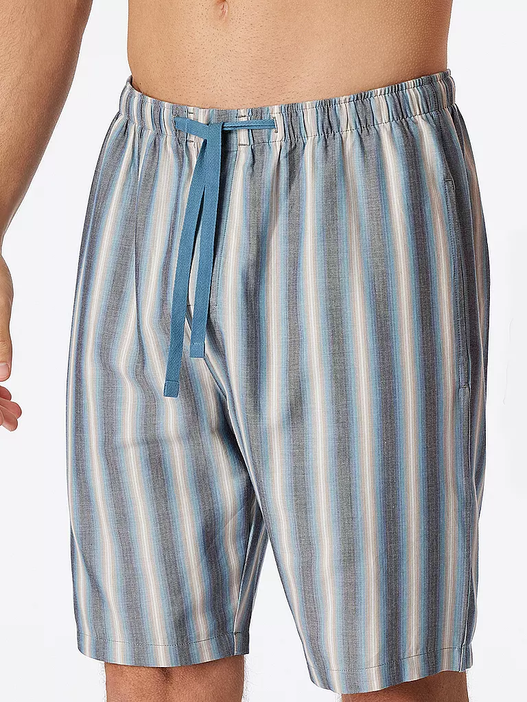 SCHIESSER | Pyjamashorts   | blau