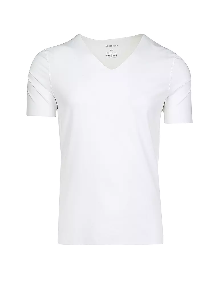 SCHIESSER | T-Shirt | weiss