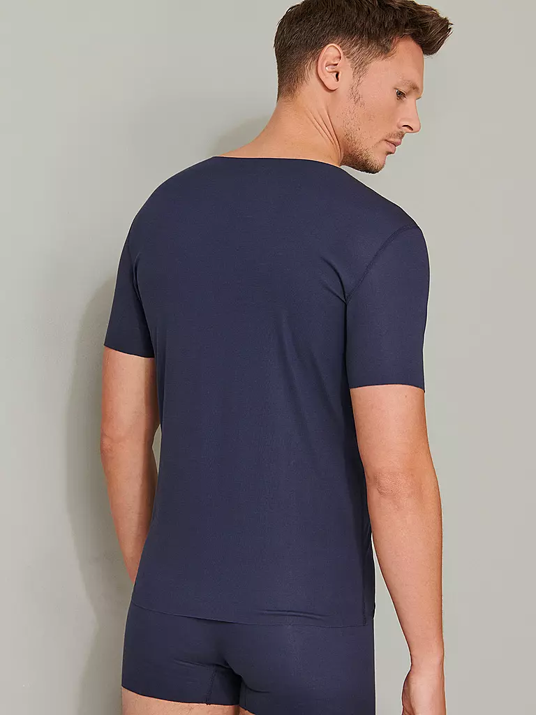 SCHIESSER | T-Shirt | blau