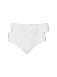 SCHIESSER | Tai Slips "Cotton Essentials" 2-er Pkg. (Weiss) | weiss