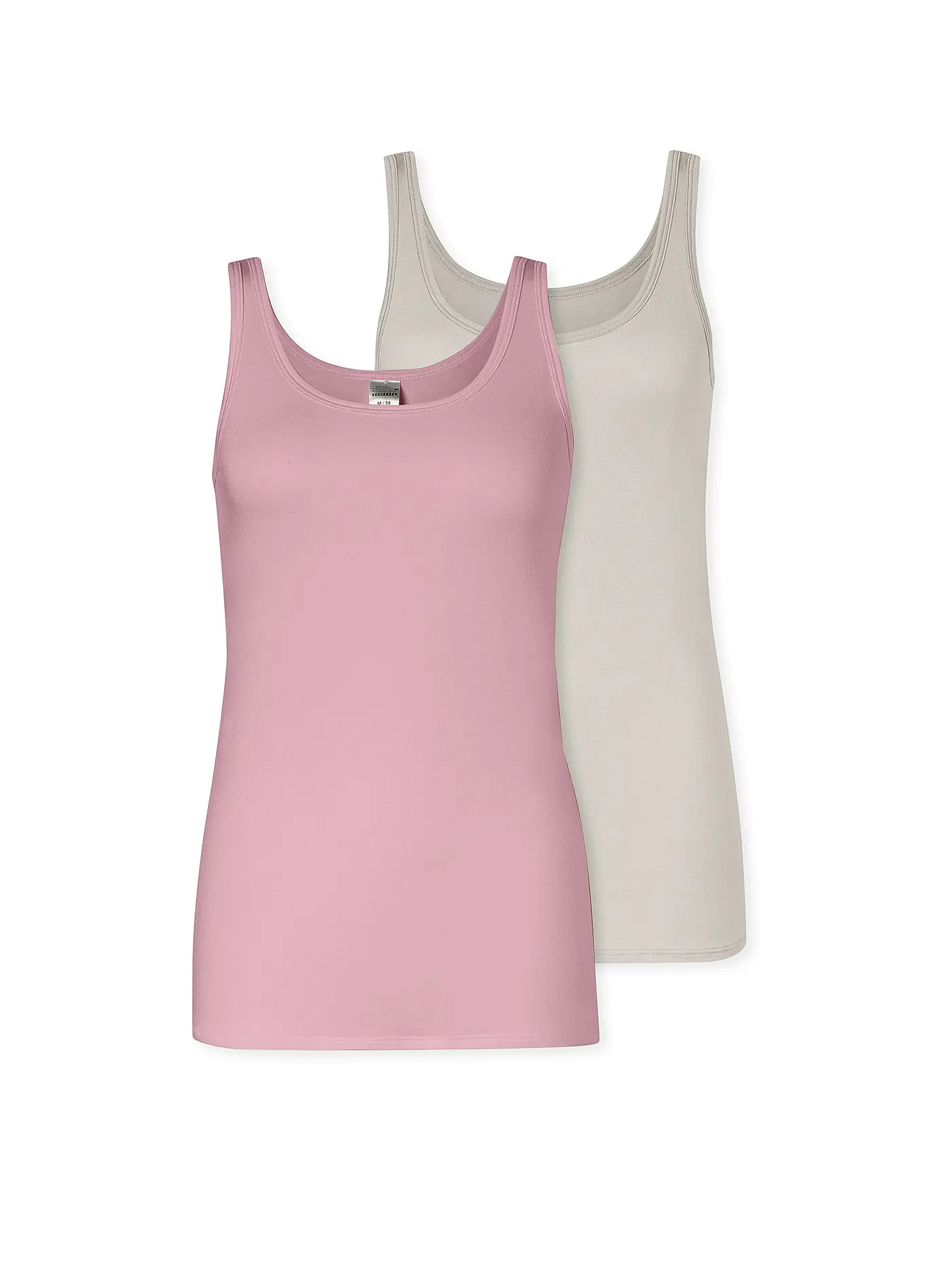SCHIESSER | Top 2er Pkg.  | rosa