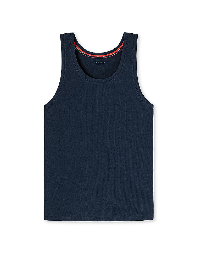 SCHIESSER | Unterhemd | blau