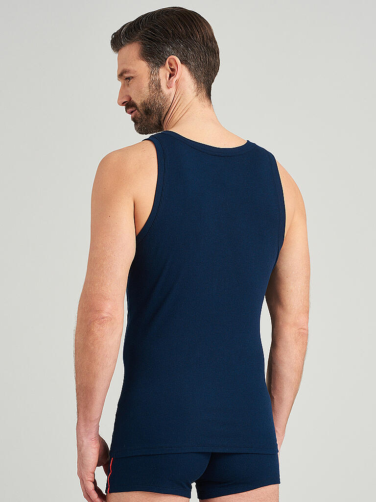 SCHIESSER | Unterhemd | blau