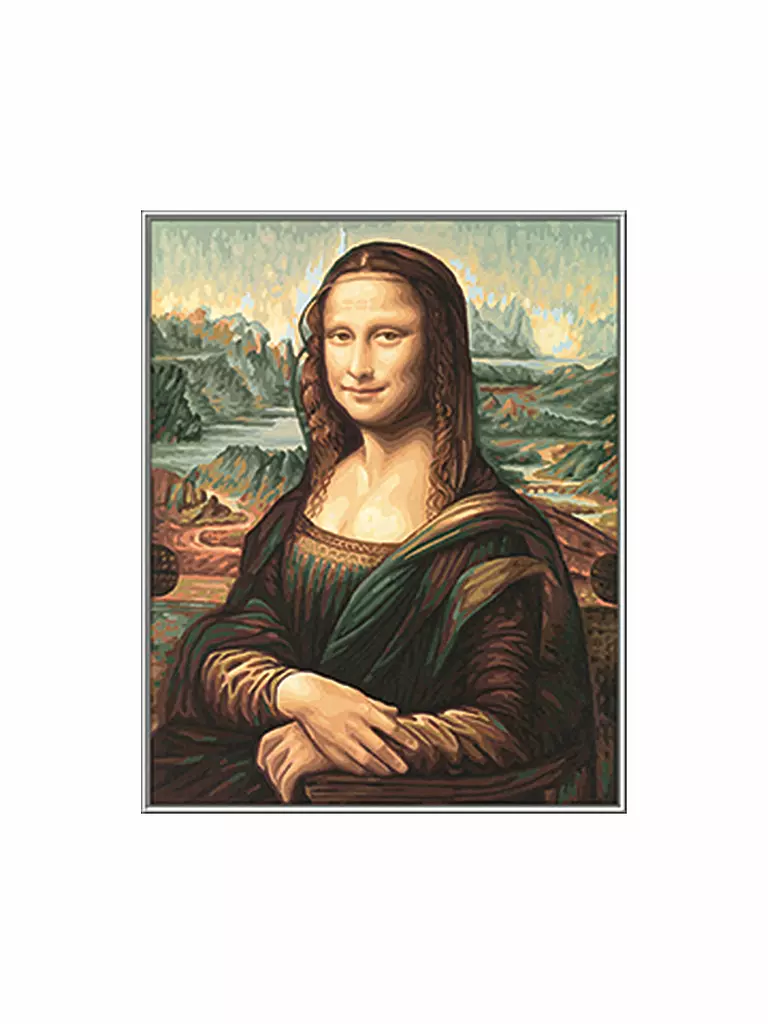 SCHIPPER | Malen nach Zahlen - Mona Lisa | keine Farbe