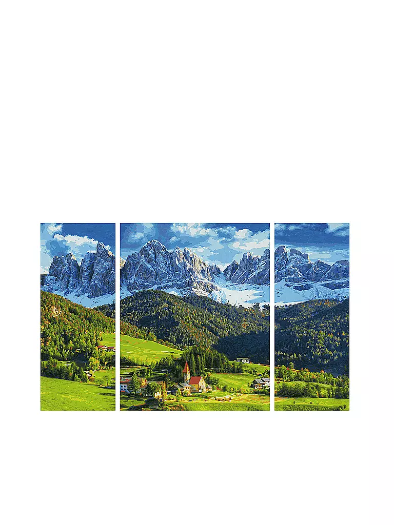 SCHIPPER | Malen nach Zahlen - St. Magdalena in Suedtirol  | keine Farbe