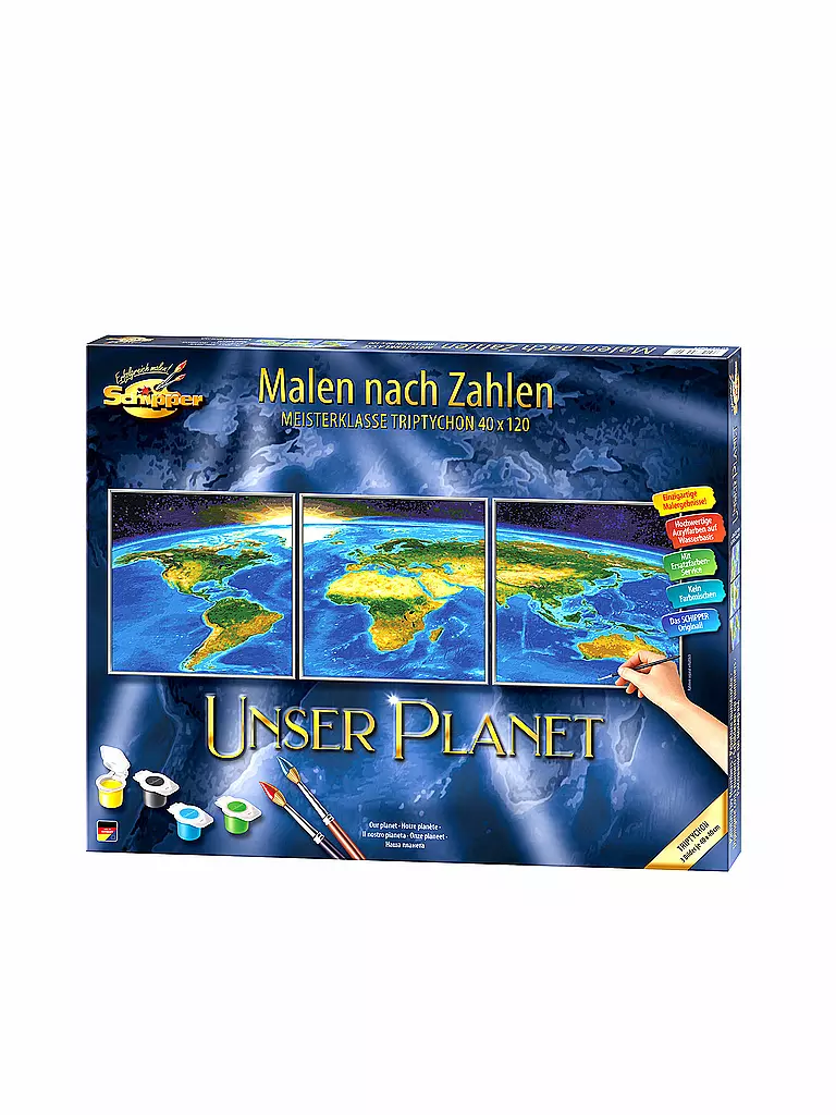 SCHIPPER | Malen nach Zahlen - Unser Planet | keine Farbe
