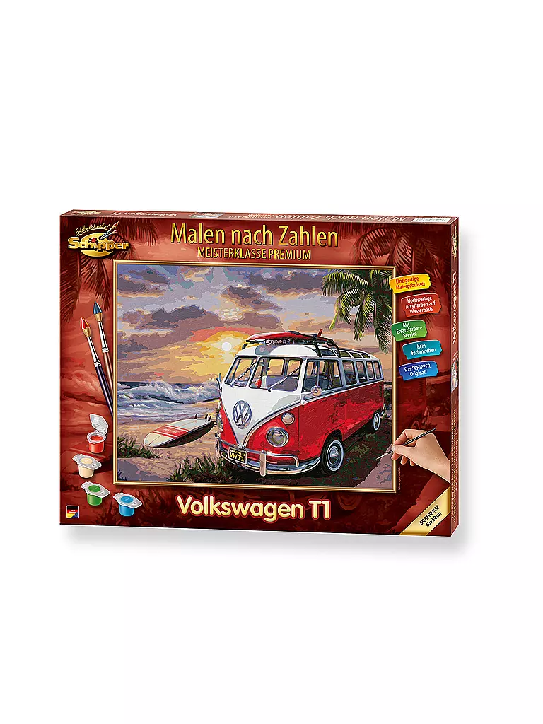 SCHIPPER | Malen nach Zahlen - Volkswagen T1 | keine Farbe