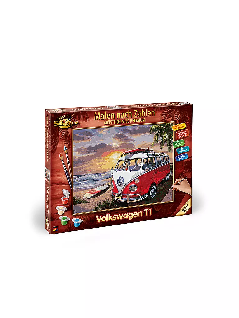 SCHIPPER | Malen nach Zahlen - Volkswagen T1 | keine Farbe