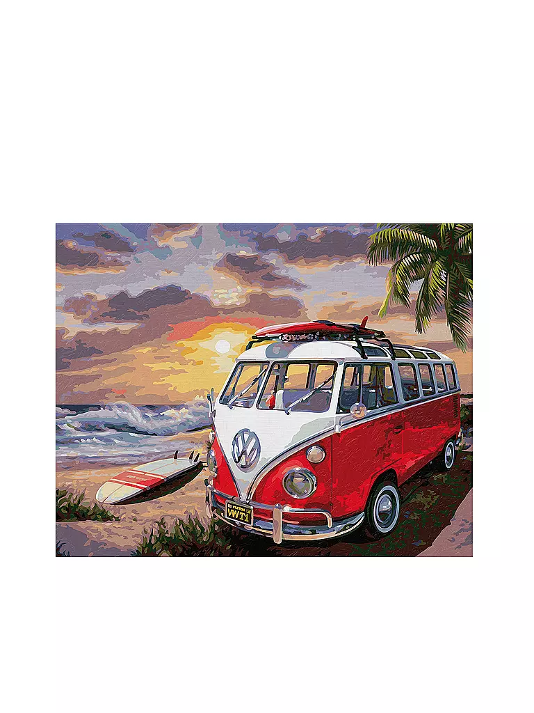 SCHIPPER | Malen nach Zahlen - Volkswagen T1 | keine Farbe