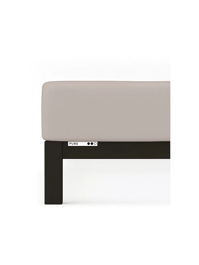 SCHLAFGUT Drap-housse en jersey PURE 90x200cm Sable Mid S beige