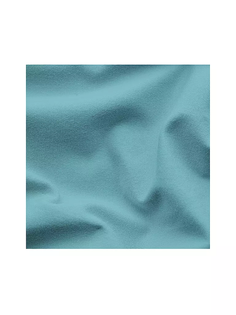 SCHLAFGUT | Jersey Spannleintuch PURE 140x200cm Petrol Mid L  | mint