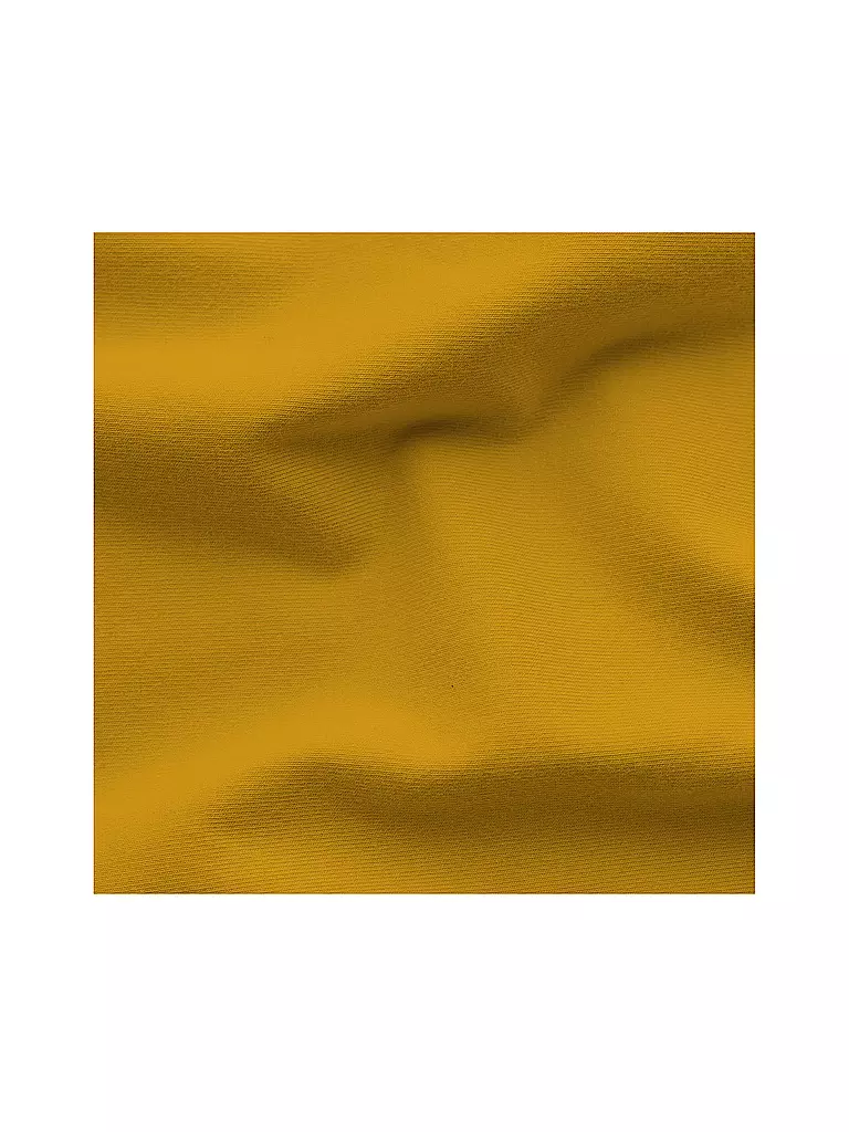 SCHLAFGUT | Jersey Spannleintuch PURE 140x200cm Yellow Deep L  | gelb
