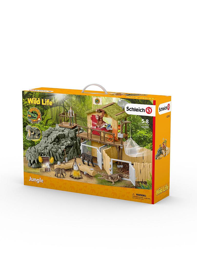 SCHLEICH | Dschungel Forschungsstation Croco "Wild Life" 42350 | keine Farbe