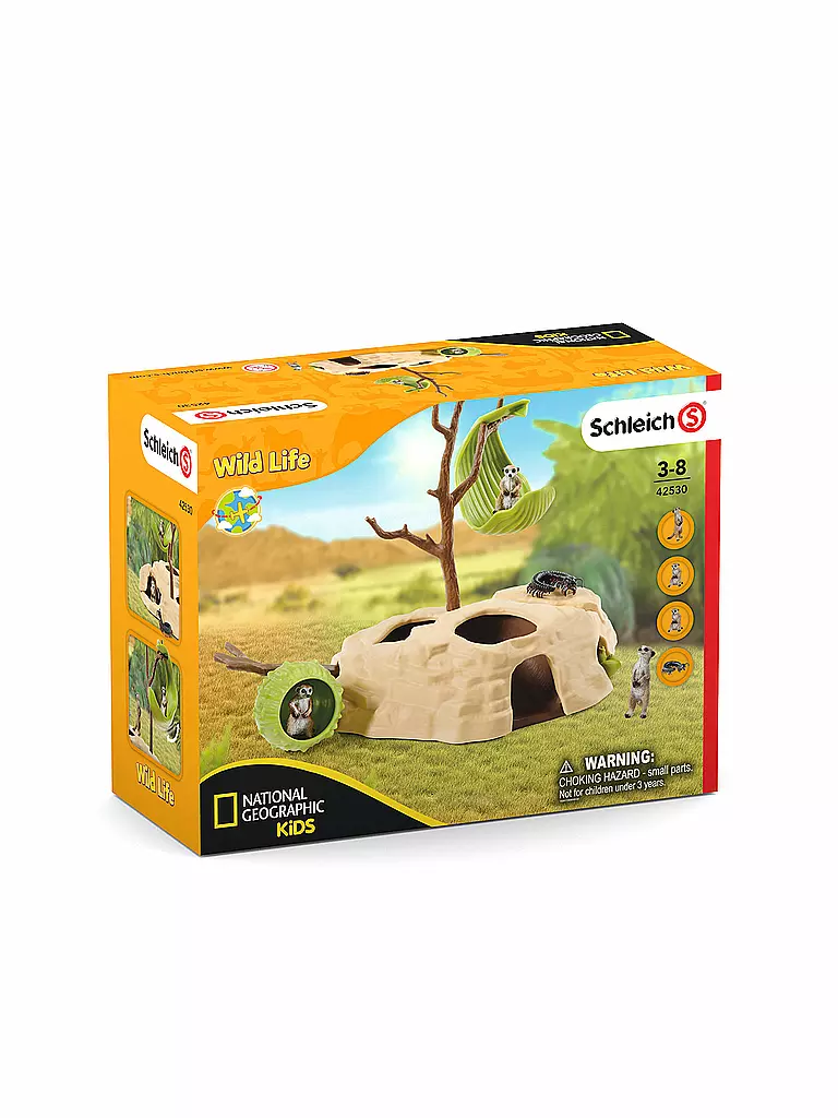 SCHLEICH | Erdmännchen-Hügel Wild Life | keine Farbe