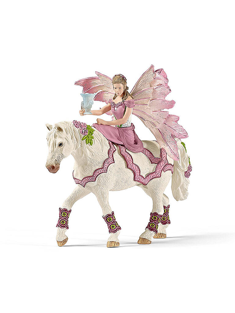 SCHLEICH | Feya in festlicher Kleidung reitend "Bayala" 70519 | keine Farbe