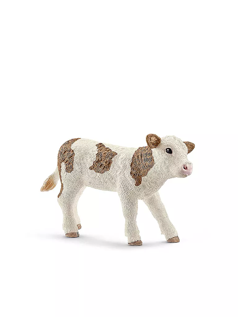 SCHLEICH | Fleckvieh Kalb "Farm World" 13802 | keine Farbe