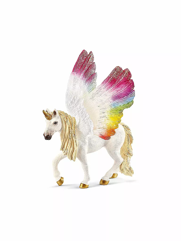 SCHLEICH | Geflügeltes Regenbogen-Einhorn 70576 | keine Farbe