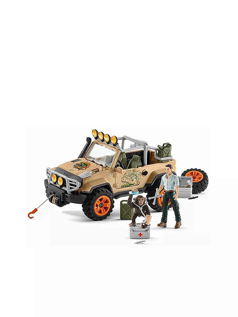 SCHLEICH | Geländewagen mit Seilwinde 42410 | keine Farbe