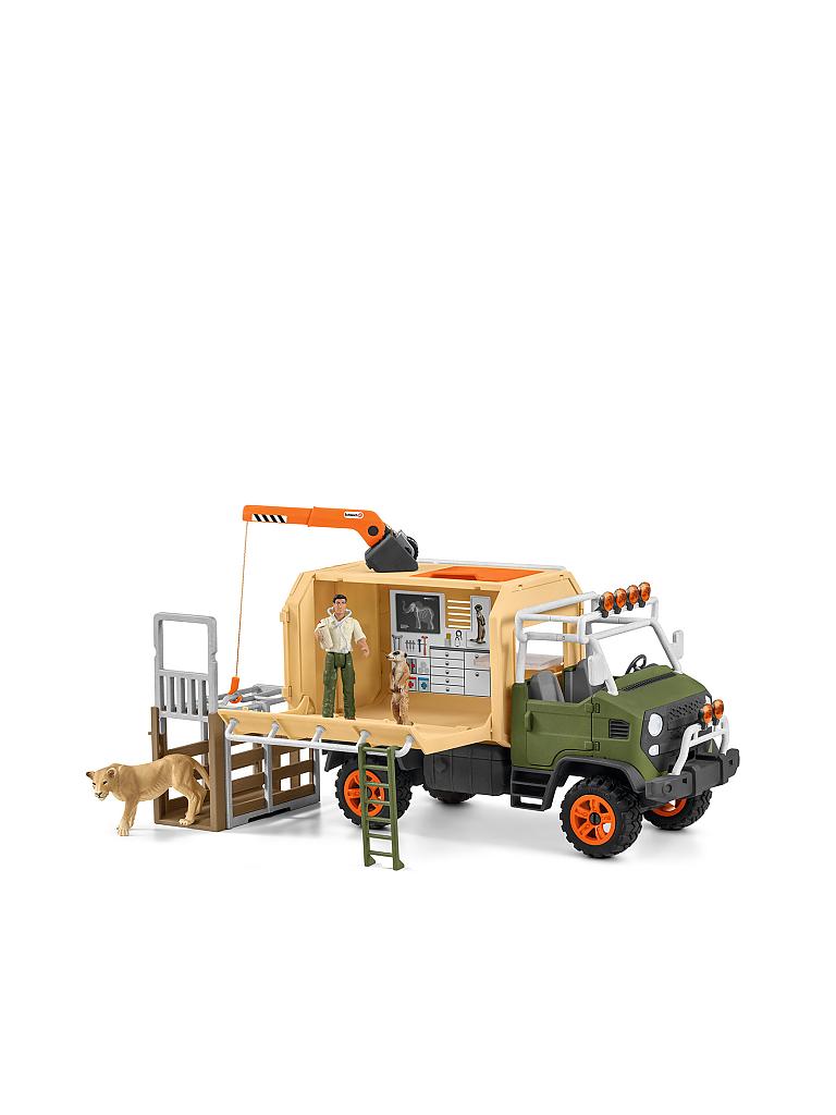 SCHLEICH | Grosser Truck Tierrettung "Wild Life" 42475 | keine Farbe