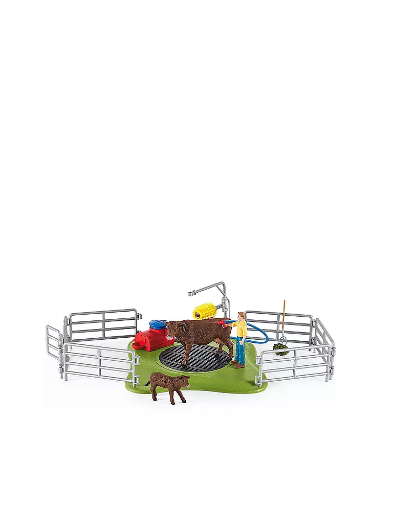 SCHLEICH | Kuh Waschstation 42529 | keine Farbe